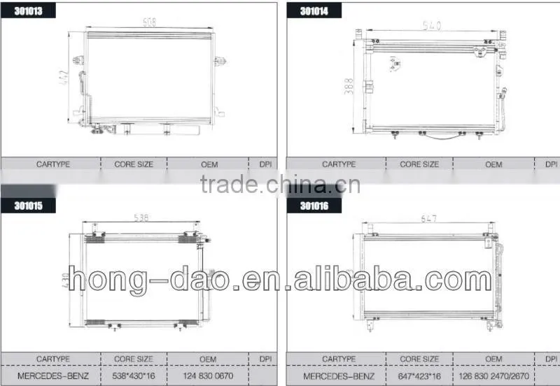 auto condenser for Mini Cooper 2007