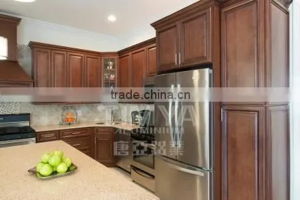 2016 New design modular kitchen cabinets Aluminium Kitchen Cabinet