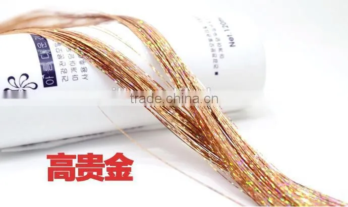 tinsel fabric sparkling hair tinsel christmas tinsel 2014 new hair accessories