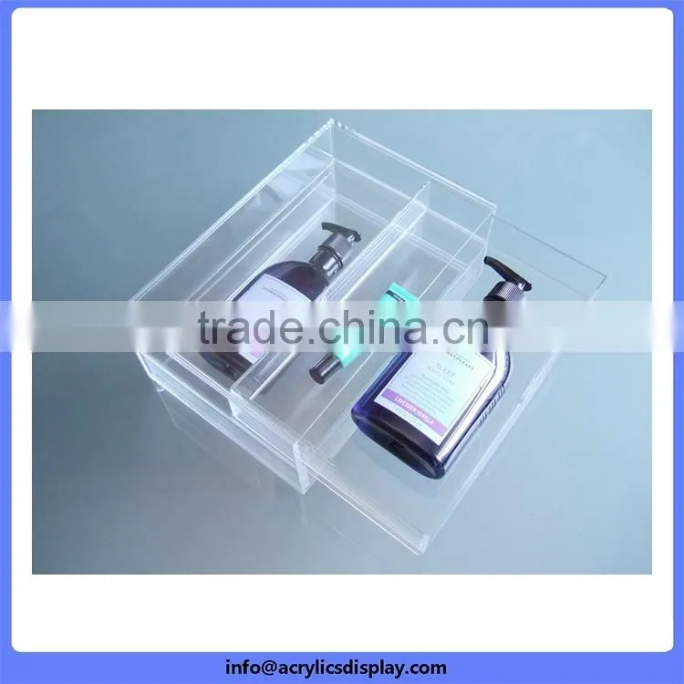 Welcome Wholesales Fast Delivery acrylic cosmetic display counter top
