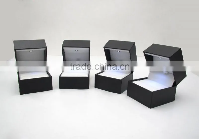 red led light jewelry box