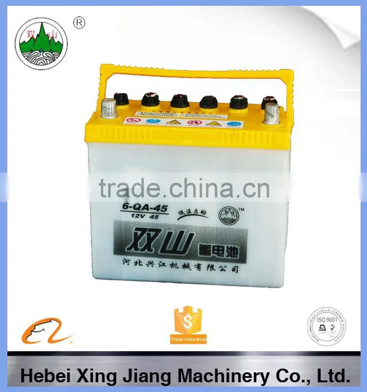high performance Dry charged 12V50ah N50 car battery for JIS