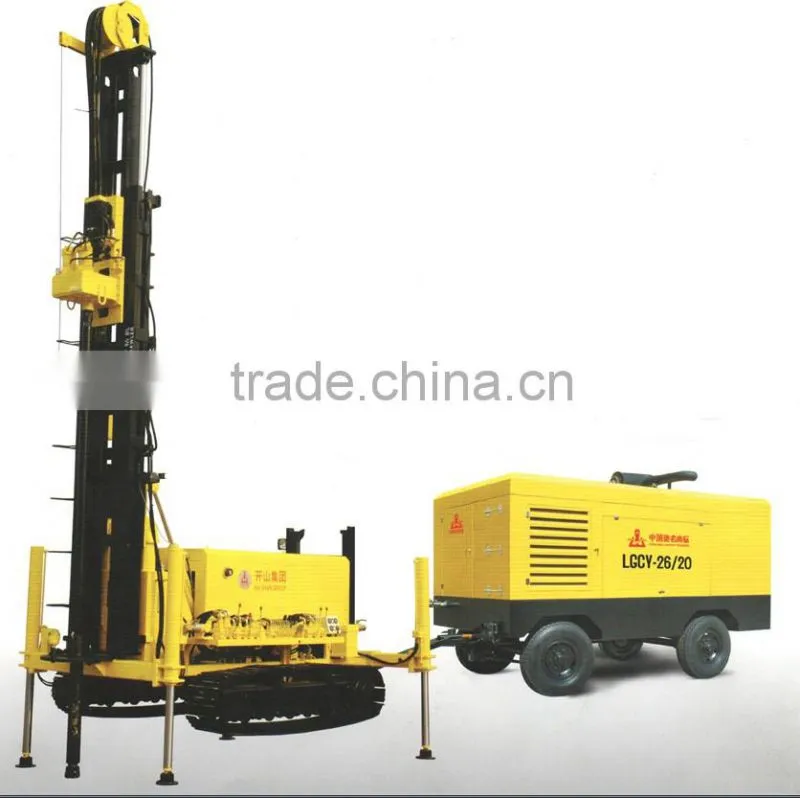 2015 Borehole drilling machine for 200m,small portable used water well drilling machine for sale,