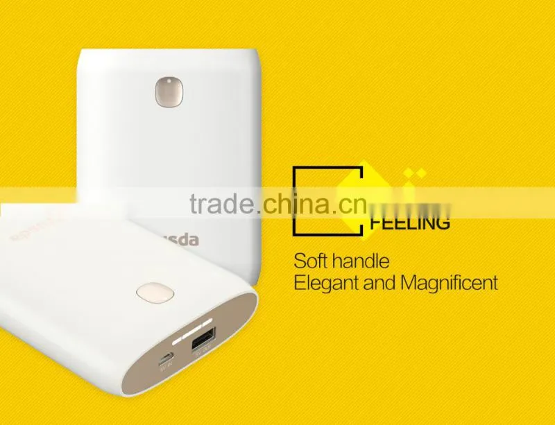 2016 Manufacture OEM promotional mobile xiaomi power bank 10000mah for samsung Note,I7
