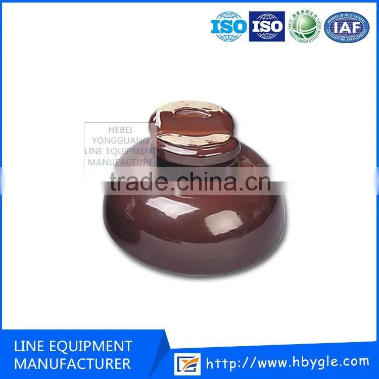 55 serials ANSI Low & Medium Voltage Pin Type porcelain Insulator / Good Quality & Low Price