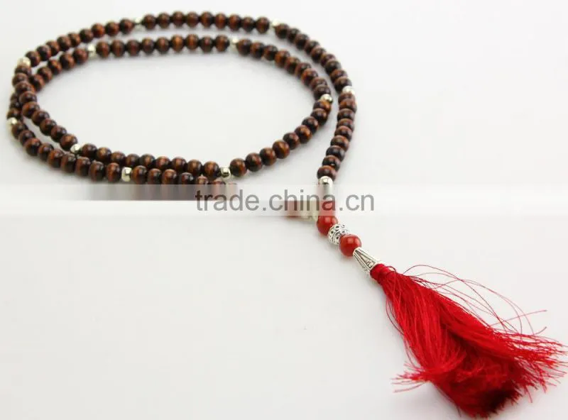 Custom Colorful Tassel Prayer 8mm Beads Bracelets