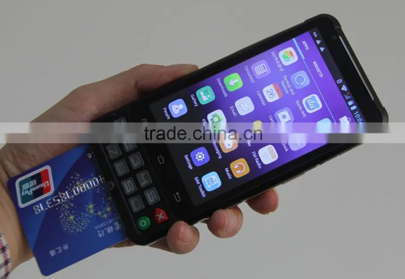 Android 4.2 RFID POS/ Payment POS Terminal with Barcode Scanner, 3G,WIFI,NFC