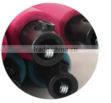 Foam covered weighted hula hoop for fitness