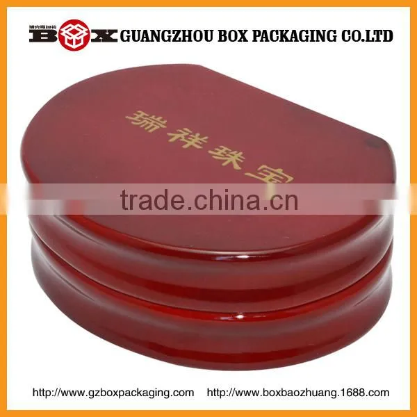 wholesale high quality luxury birch wood cylinder box