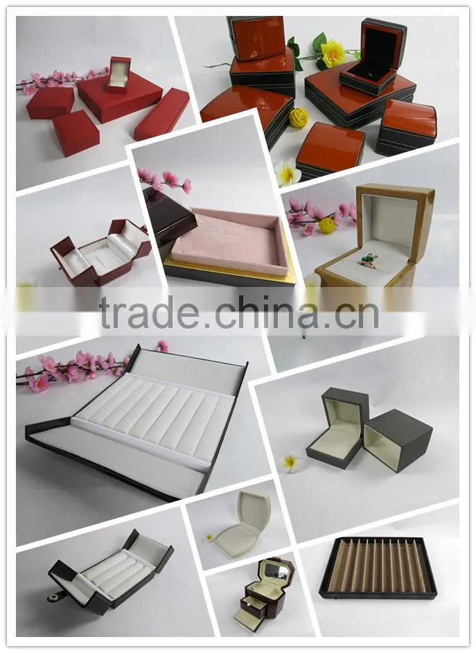 ring packaging plastic jewelry box with custom logo