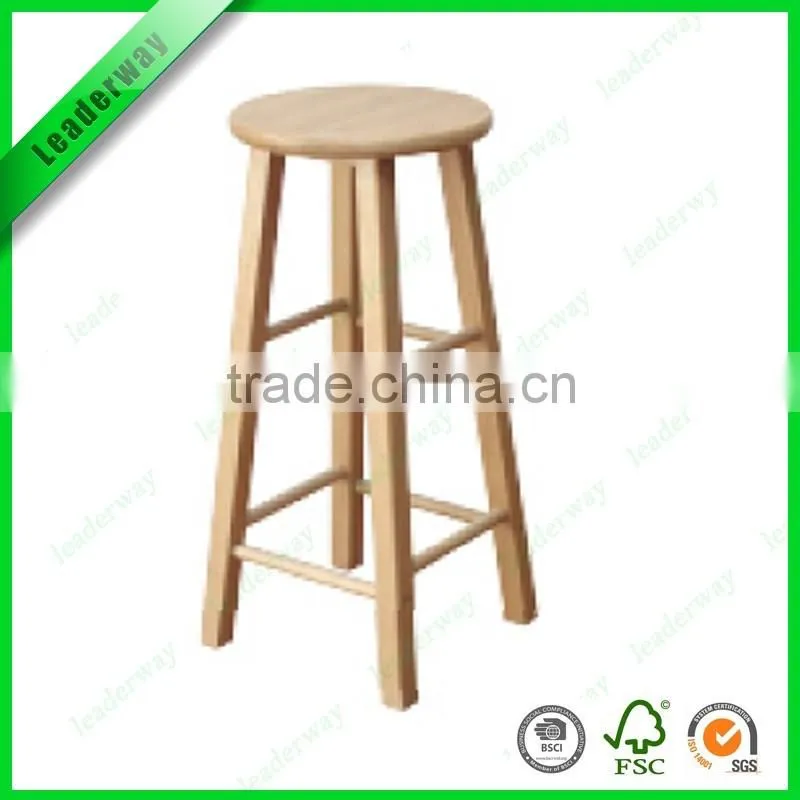 Morden design bamboo counter bar chair with table