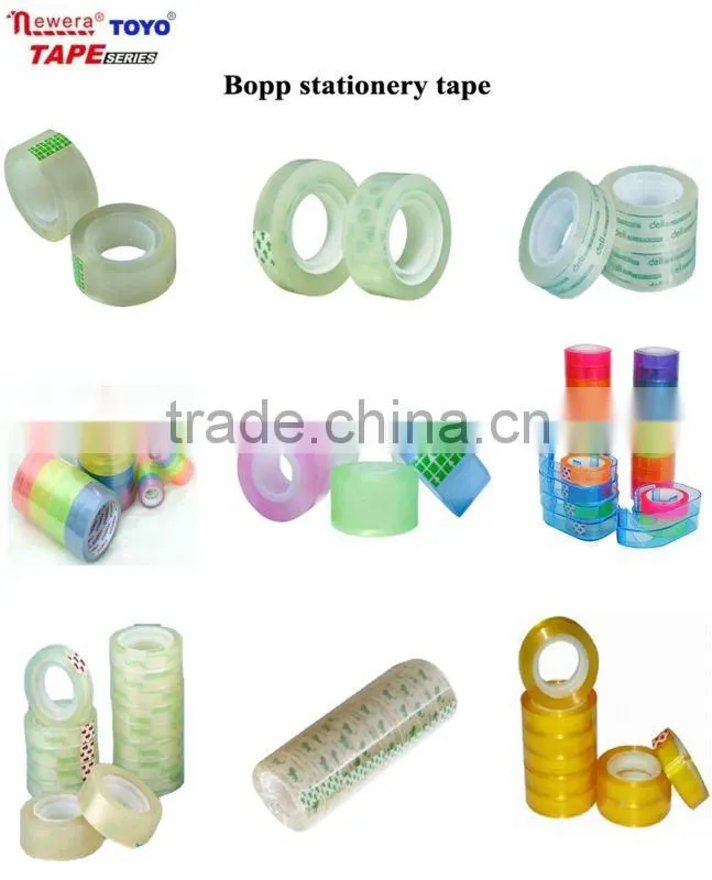 BOPP Adhesive office clear stationery tape