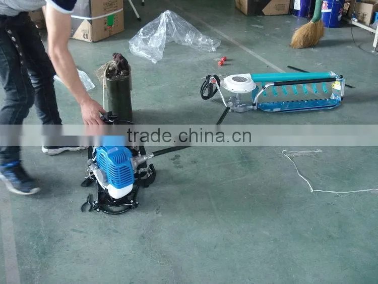 Modern best sell 500mm backpack tea plucking machine