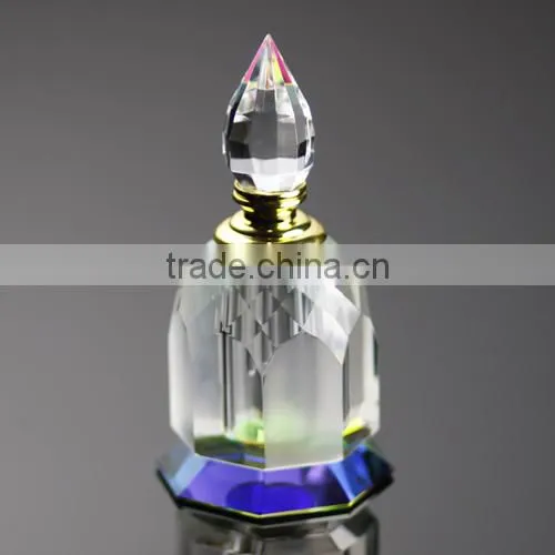 2016 AAA quality and fashionable crystal perfume bottle