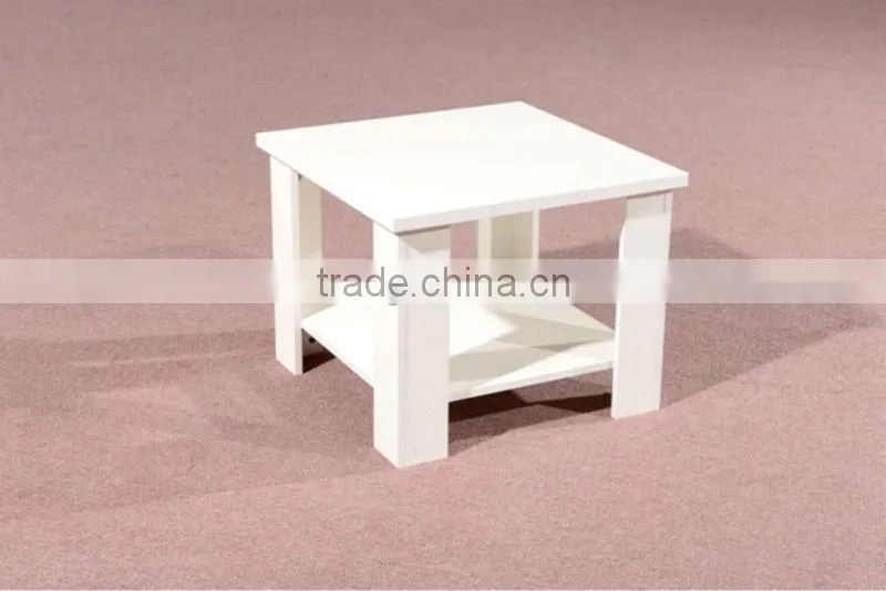 Cheap Wooden Tea Table with Glass Top HC-K041