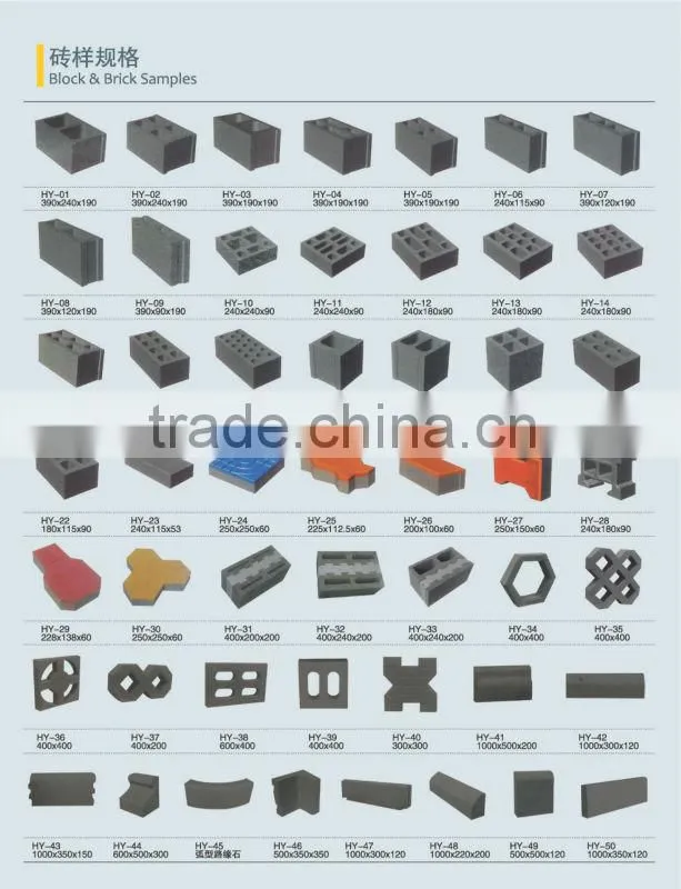 QT4-15 Cement block making machine with Easy Operation and High Capacity