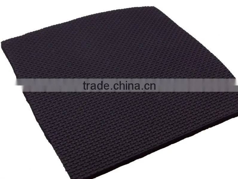 neoprene embossed middle diamond skin neoprene rubber sheet surface processing