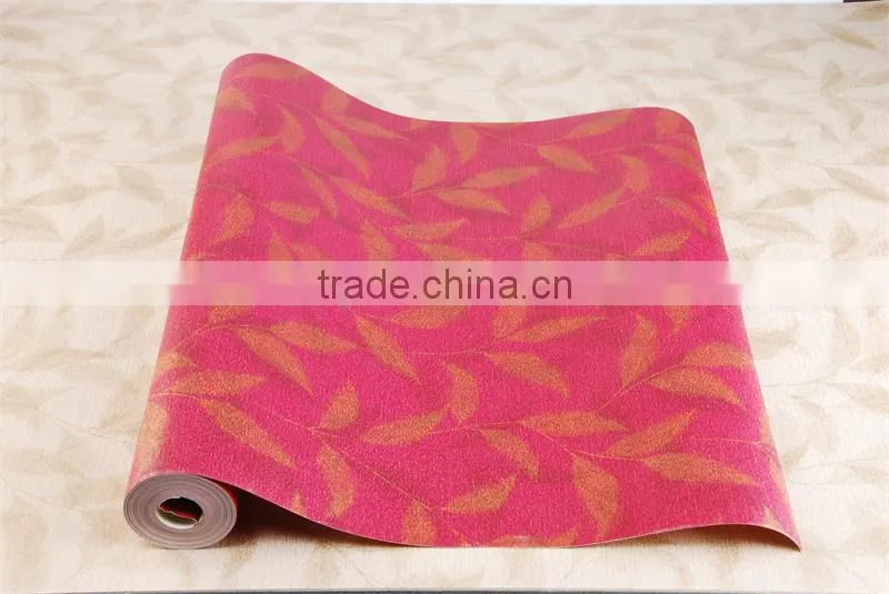 matte wallpaper european style wall paper for home/hotel /commerce/entertaiment