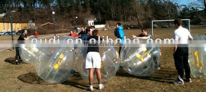 Most Popular PVC/TPU inflatable bubble football