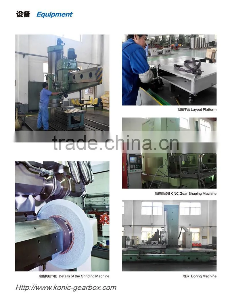 Main large helical gear since the PTO Shaft