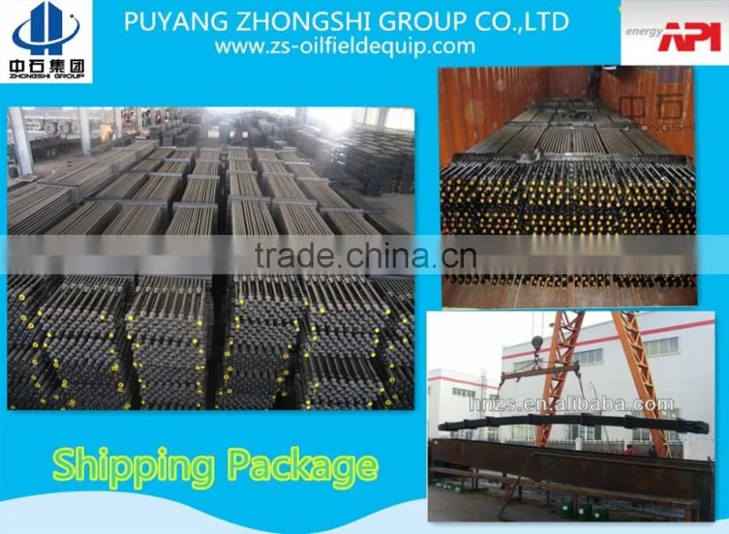 API 11B Standard Oil Extraction Tool Sucker Rod with China factory price