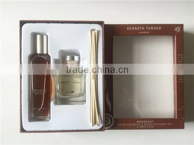 Custom wax set up rigid luxury packaging paper diffuser bottle box