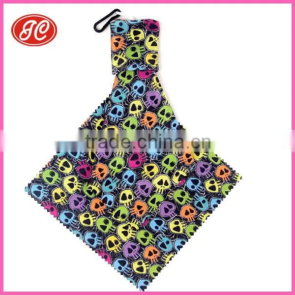 Key chain microfiber cleaning cloth key chain Suspension Microfiber Cloth with Key Chain