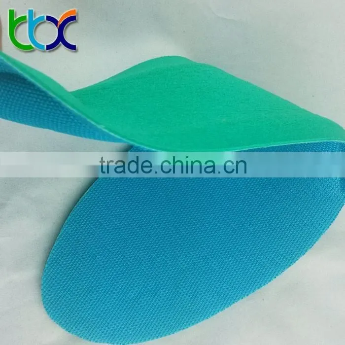 Comfort shoe heel protectors insoles for shoes foot arch support shoe pad insole fabric with hi-poly