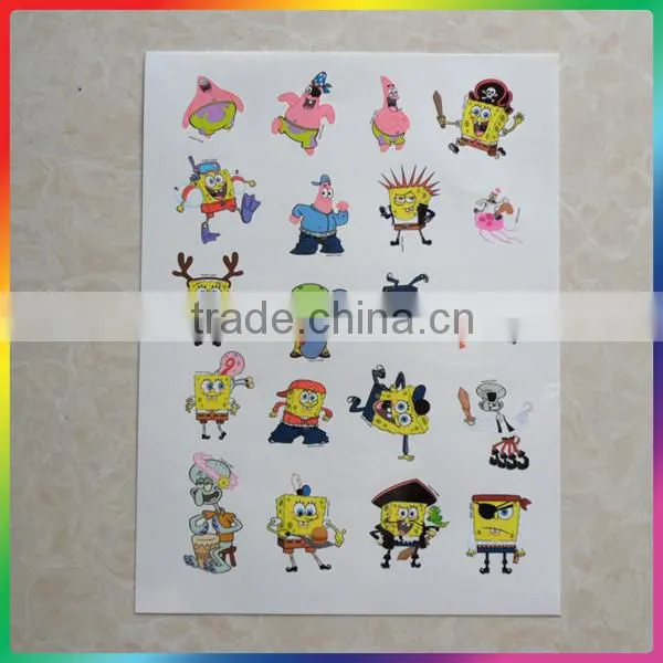 Body Skin Tattoo Sticker Glow in the dark tattoo
