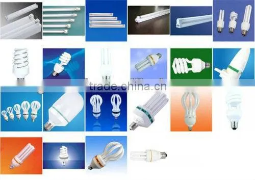 5W 7W 9W 11W 13W energy saving lamps CFL PBT 3U E27/B22/E14 CE ROHS GS