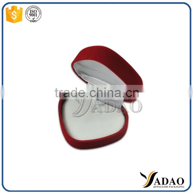heart shape velvet packaging box suppliers