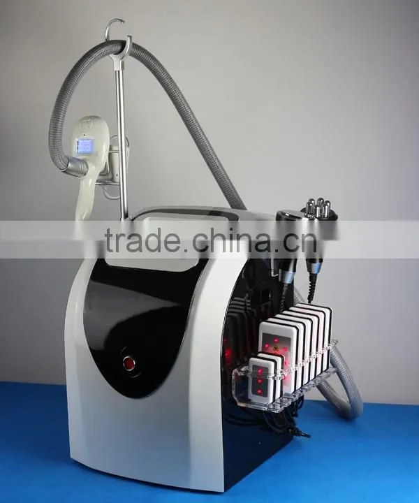 Supersonic cryolipolysis slimming machine lipolaser cavitation rf