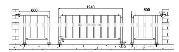 Galvanized steel wall bracket for air conditioner outdoor on promotion