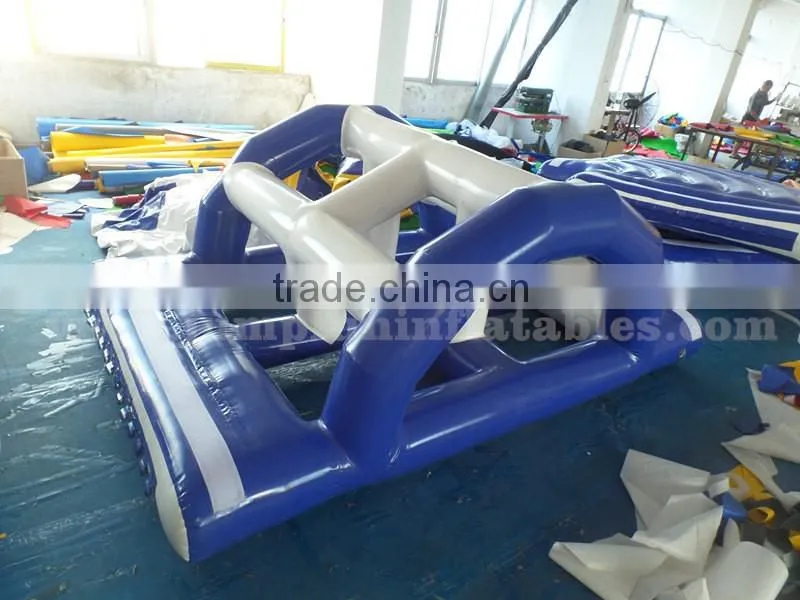 Water park corner Inflatable floating mattress with high quality