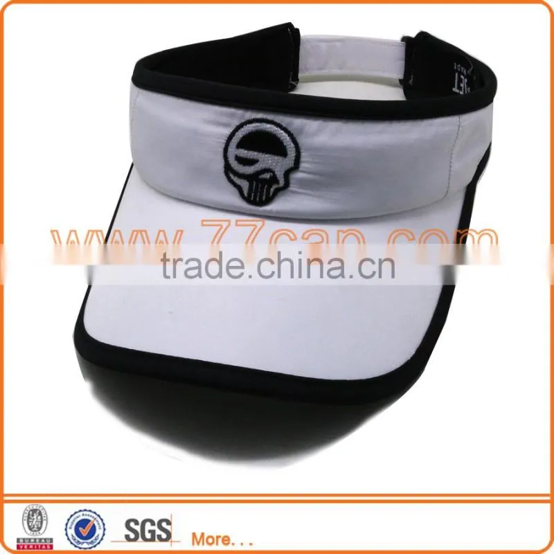 UV Protection Waterproof White Men's Sport Sun Visor Cap Hat
