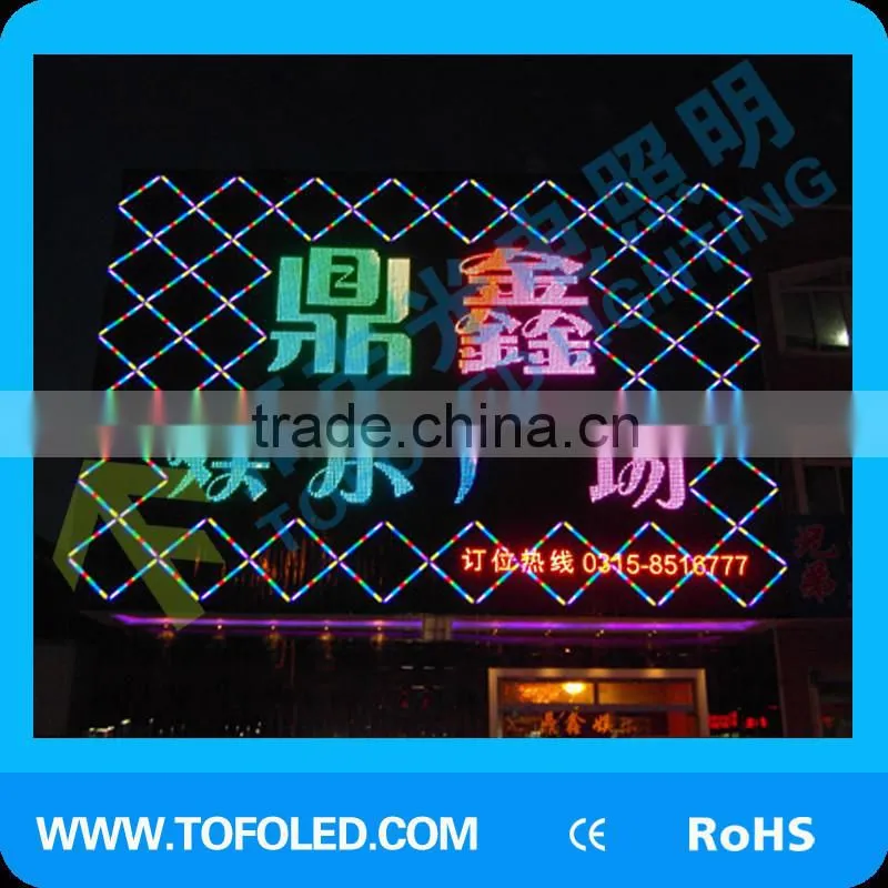 40mm 6leds round shape smd5050 rgb led module