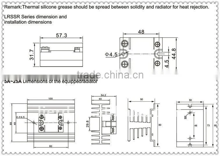 SSR 5A/SSR10A/SSR 20A/SSR 30A/SSR 40A/SSR 50A/SSR 60A/SSR 80A/SSR 100A