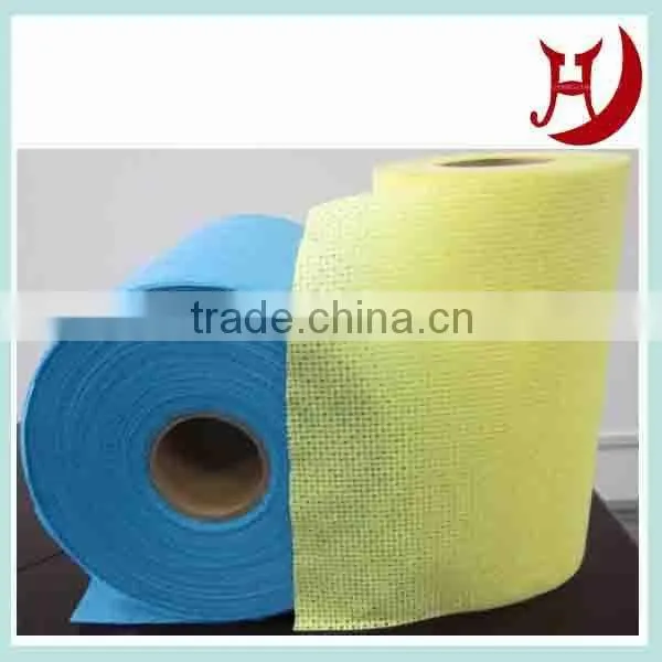 Spunlace nonwoven backing fabric for synthetic leather
