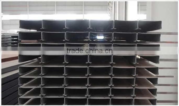 High performance color steel C shape steel structure purlin roll forming machine
