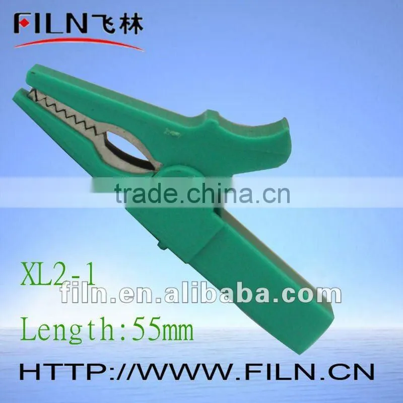 55mm complete insulated copper crocodile clip