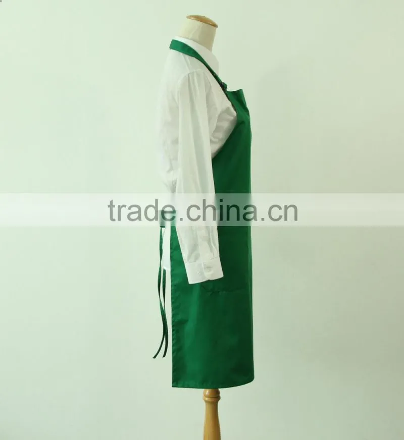 cotton customized embroidery cafe waiter apron