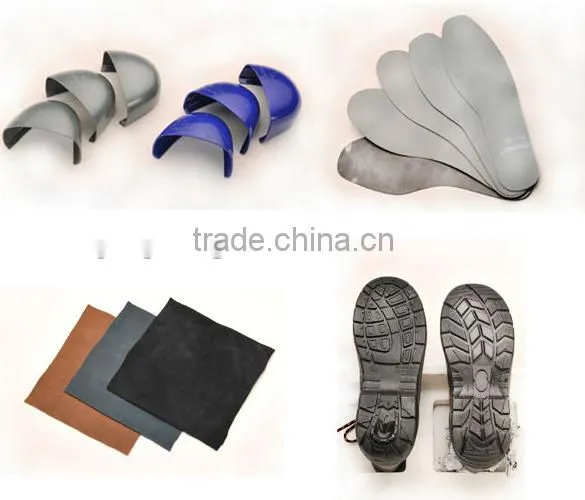 High temperature resistant safety shoes suede leather rubber shoes LJXY003
