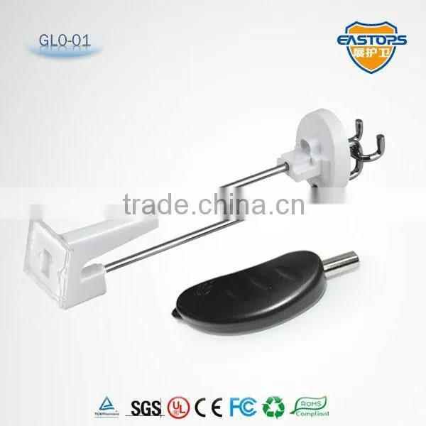 locking retail hooks,locking hooks,security hooks,security slatwall hook,security lock peg hooks,display hooks