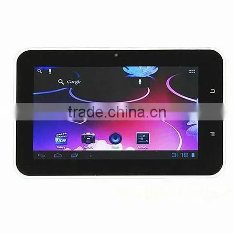 New Arrived 7" inch android 4.0 tablet pc A10+512MB RAM+4G/8G storage+ capacitive screen 800*480 MID 2974