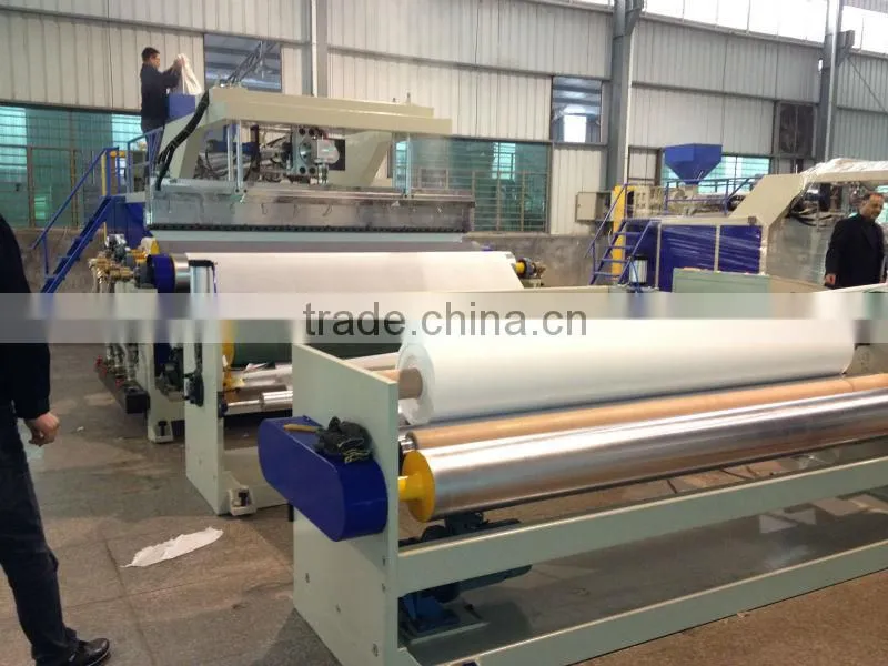 pe plastic extrusion machine/casting/