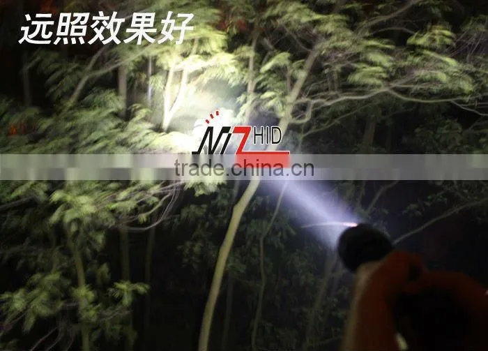 24W HID xenon flashlight/torch;2200mAh