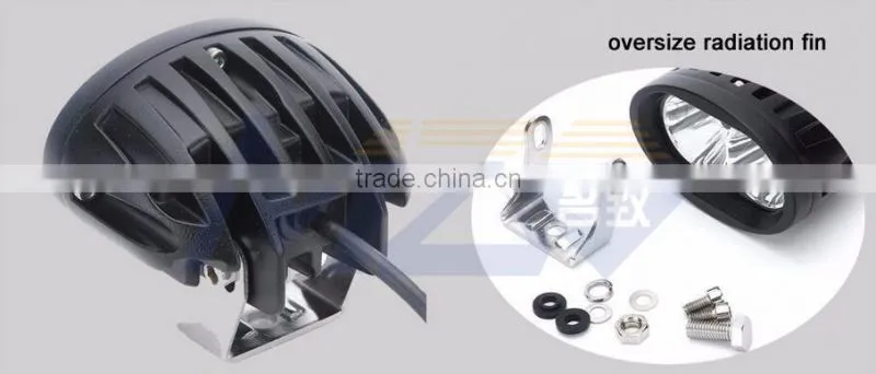MZ LED Headlights 20W CRE E Blue LED Work Lights die cast housing off road lamp motorbike car lights IP67 RoHS CE China factory