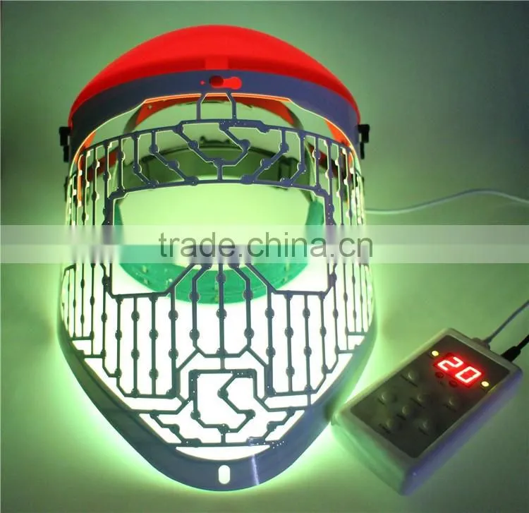pdt led light therapy facial beauty mask instrument