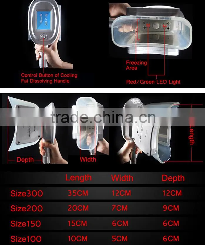 Free shipping Vertical 3 handle Cryolipolysis Machine Body Contouring , Non Invasive cryolipolysis Treatment