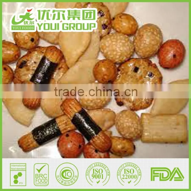Chilli Flavor Rice Crackers and Coated Peanuts Mix 5a